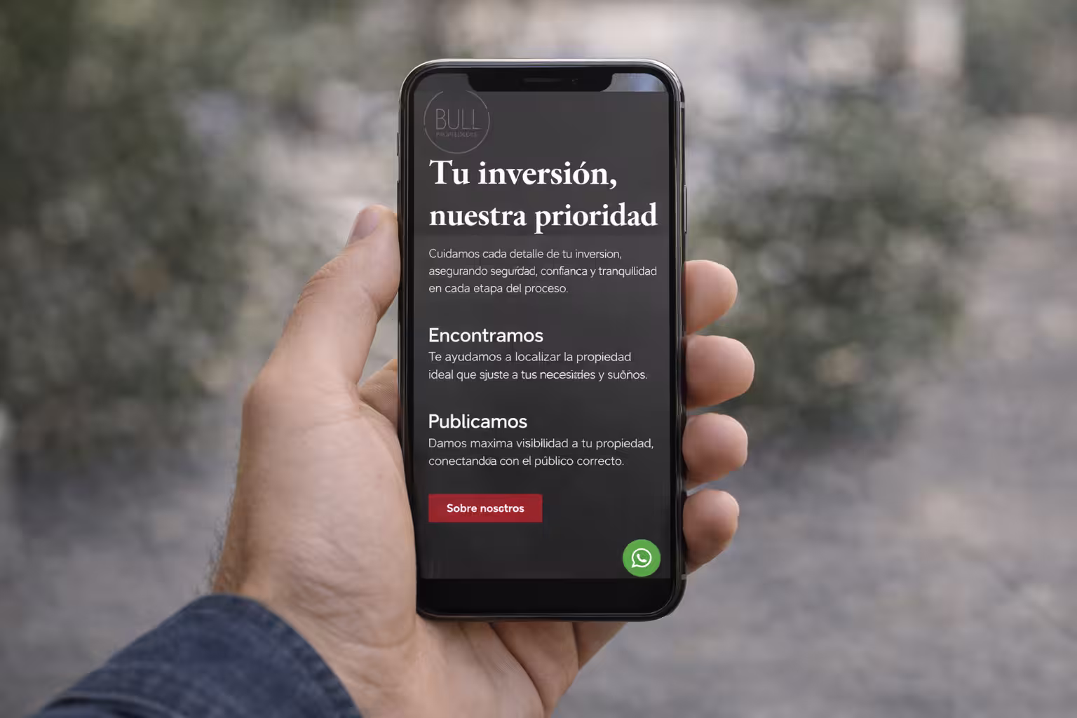 ejemplo de trabajo realizado para bull propiedades