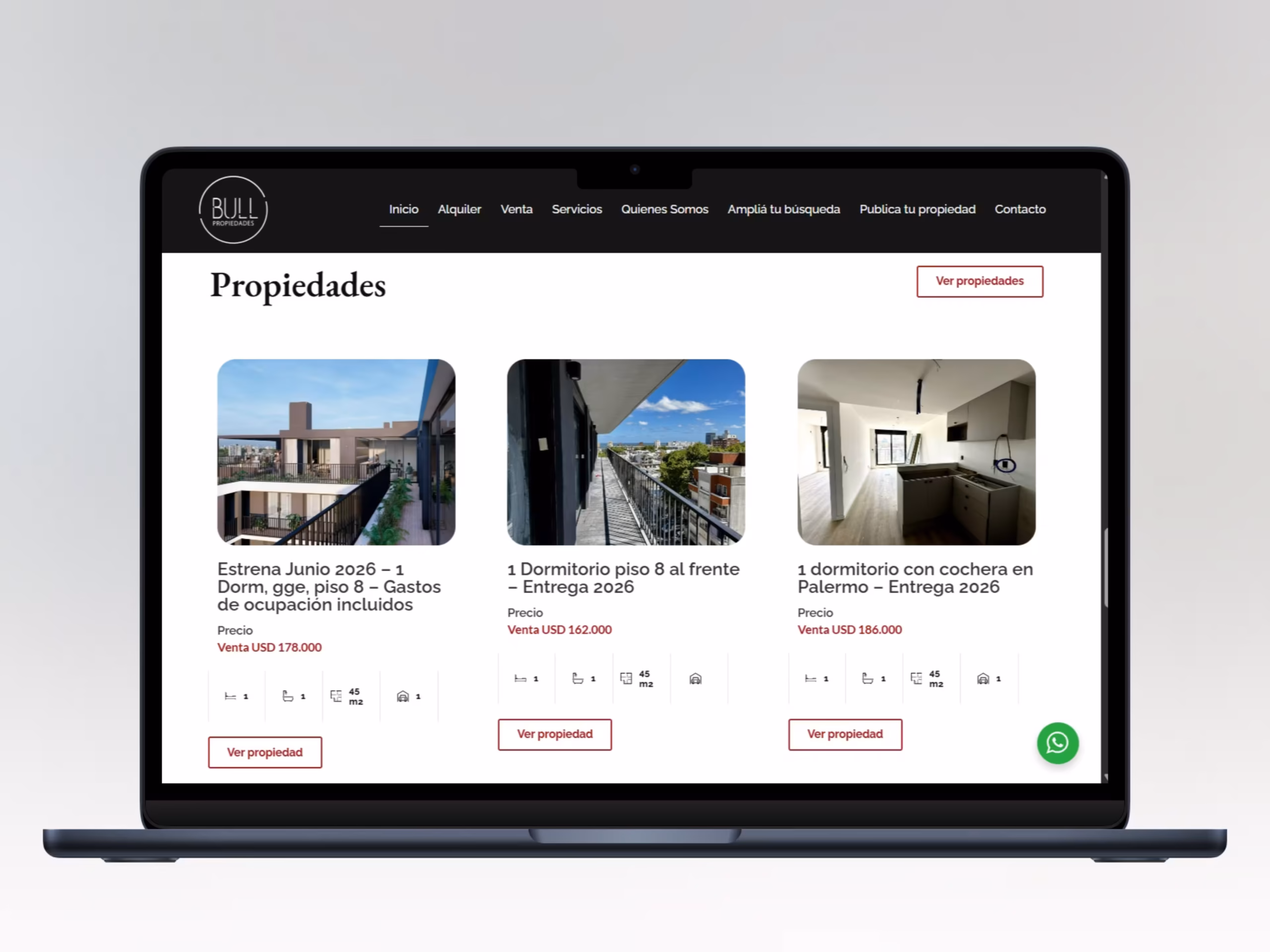 web realizada para web agency por empresas que hacen paginas web