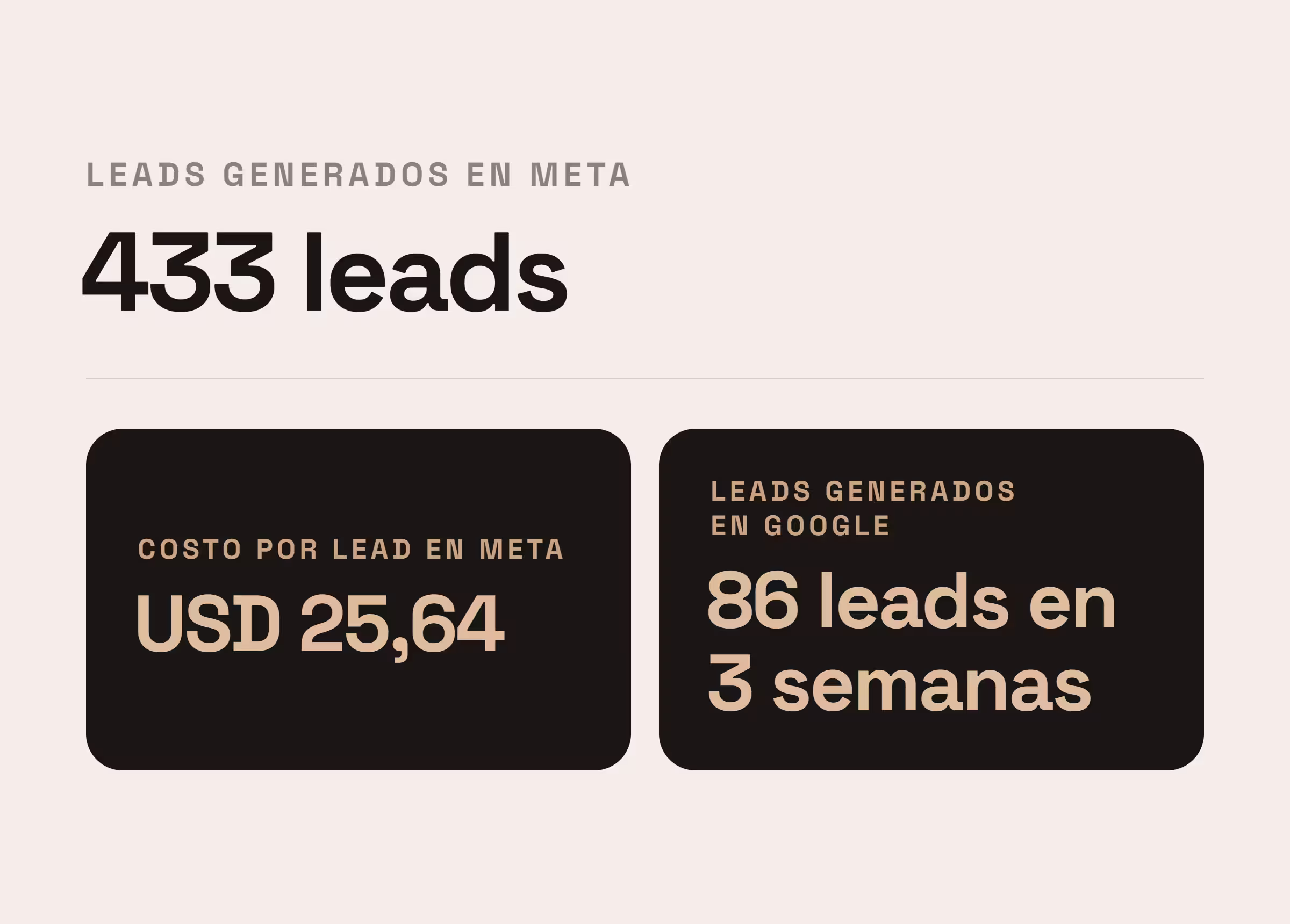 Caso EcologVillas — campañas Facebook Ads para empresas